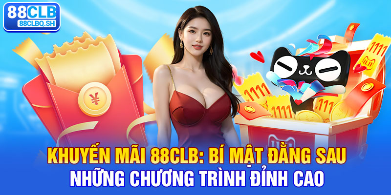 Khuyến mãi 88CLB: Bí mật đằng sau những chương trình đỉnh cao