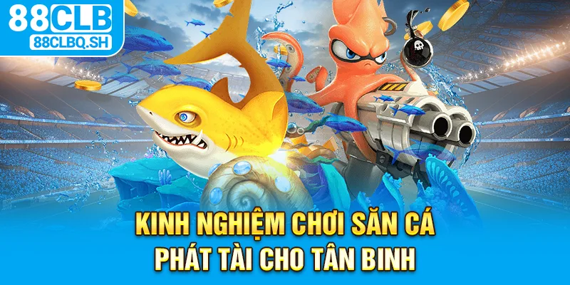 Kinh nghiệm chơi săn cá phát tài cho tân binh